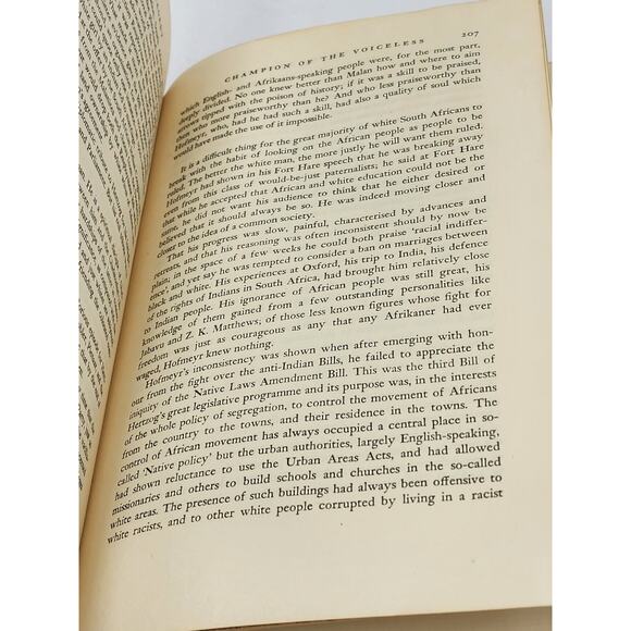 South African Tragedy The Life Times Of Jan Hofmeyer By Alan Paton Vintage 1965 - Picture 6 of 16